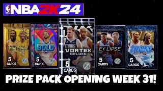 *VORTEX* 100 OVERALL LUKA DONCIC PRIZE PACK OPENING! ( NBA 2K24 MYTEAM )