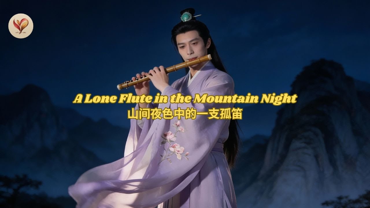 A Lone Flute in the Mountain Night  山间夜色中的一只孤笛