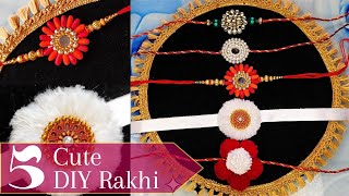 Amazing Rakhi DIY Ideas 😍| Beautiful Handmade Rakhi | Rakhi Making Tutorial