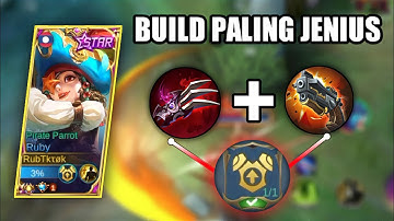 Build & Emblem Paling Jenius Yang Pernah Ada |  Build Ruby Tersakit 2022 | Top 1 Global Ruby - MLBB