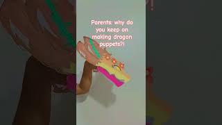 yes. #dragonpuppeteer #dragonpuppets #art #paper