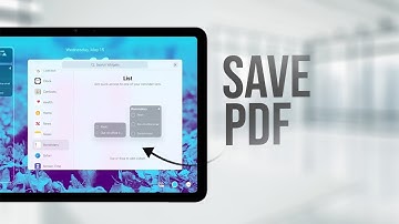 How to Save PDF on iPad (tutorial)