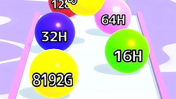 Ball Run 2048 Infinity Mode New Update Gameplay Part 110