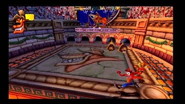 [HD]Crash Bandicoot 3 Playthrough: Part 6 - Tiny Tiger (Boss)