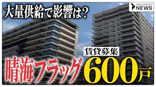 【晴海フラッグ】賃貸物件が供給過剰か、600戸超が「入居募集中」で周辺相場に影響は？
