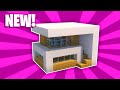 Minecraft : How To Build a Small Modern House Tutorial (#26)