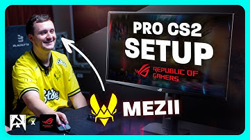 VITALITY MEZII CS2 ROG CONFIG SETUP | Presented by @asusrog
