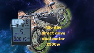 2500w dual motor ebike/from 48v-60v/#ebike#dualmotor#60v#48v#blog#brushlessmotor#1000w#1500w#2000w