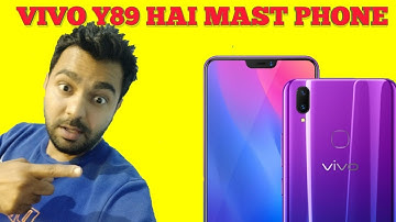 Vivo Y 89 Launched! Full Specifications, Review and Price in Hindi