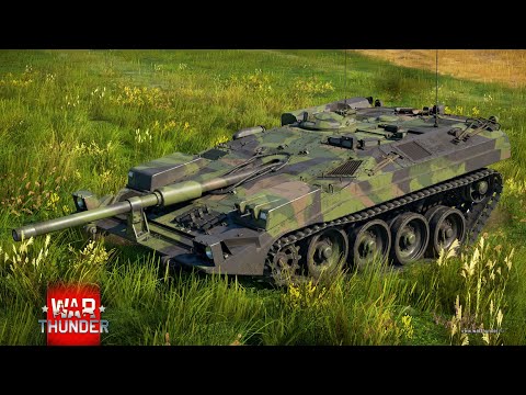 WAR THUNDER - Strv 103 БЕССМЕРТНЫЕ САУ ШВЕЦИИ - ЗАВОДНОЙ ВОЛЧОК