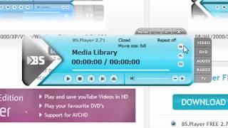 How To Download and Install BS Player 2.71 Free on Windows screenshot 1