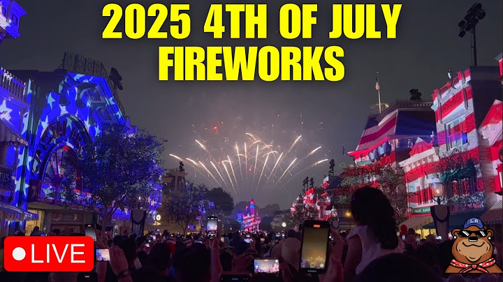 🔴 Live: 2025 All Day 4th of July Stream at Disneyland! - Celebrate America Fireworks! - 07/04/25