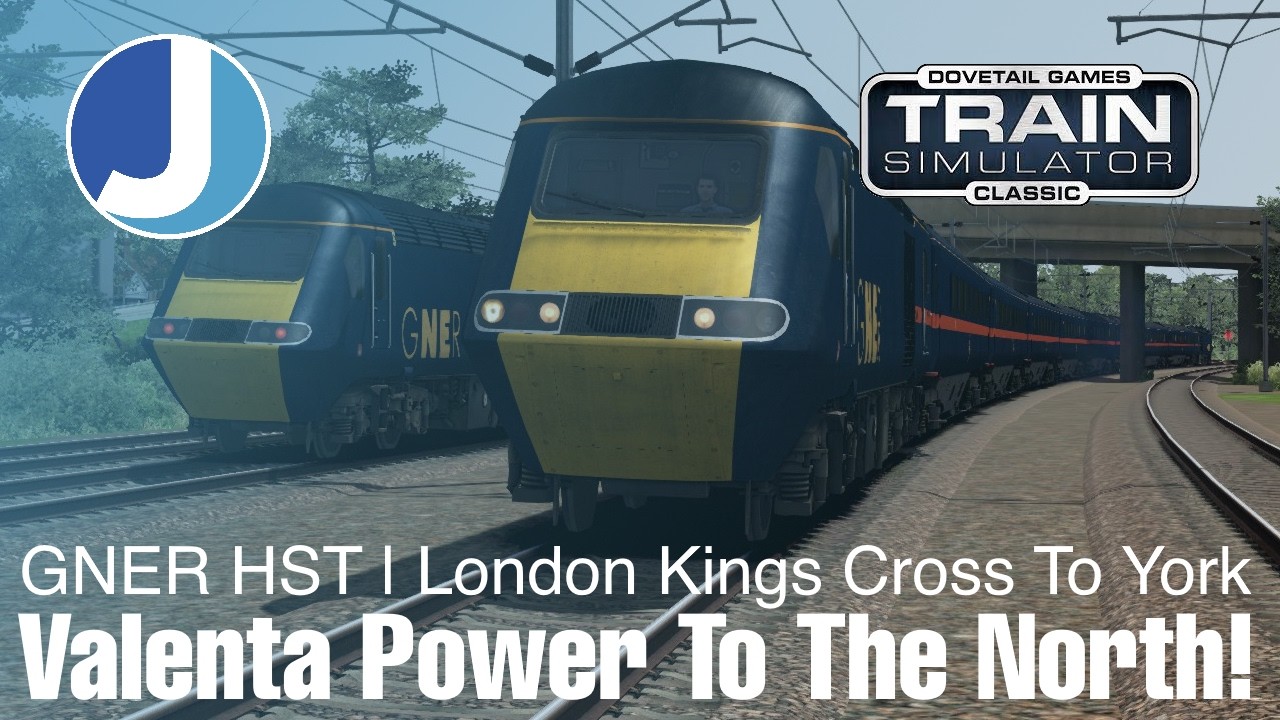 Valenta Thrash Back To The North | HST Valenta Pack | Train Simulator | Livestream