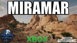 First chicken dinner on Miramar-PUBG XBOX TEST SERVER