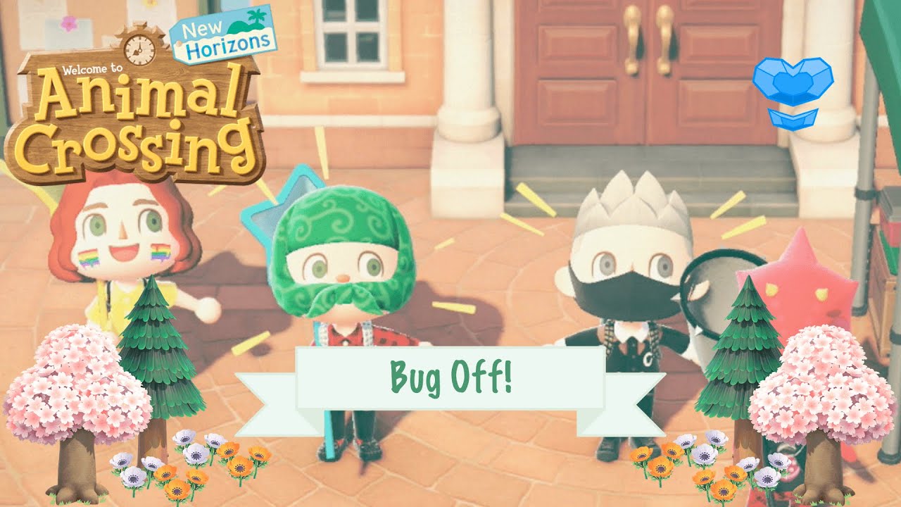 Animal Crossing New Horizons - Bug Off Contest! - YouTube