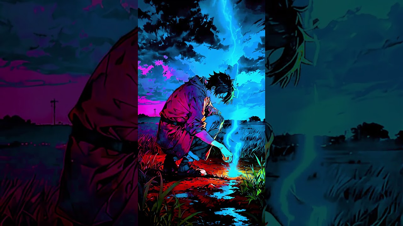 Dive into the vibrant world of anime magic! 🌈 Eye catching colors