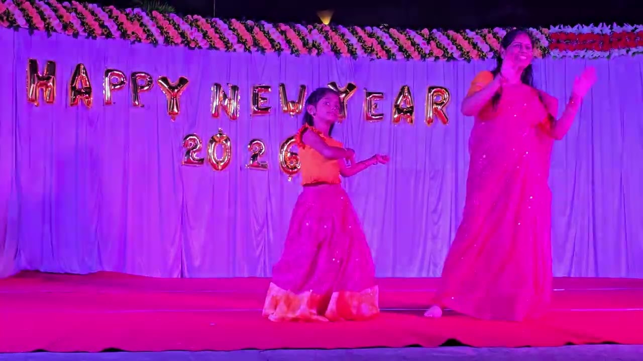 Aarvi & Kusuma dance performance new year 2026+