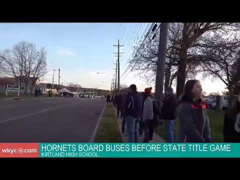 Watch: Kirtland High School rallies before state championship game