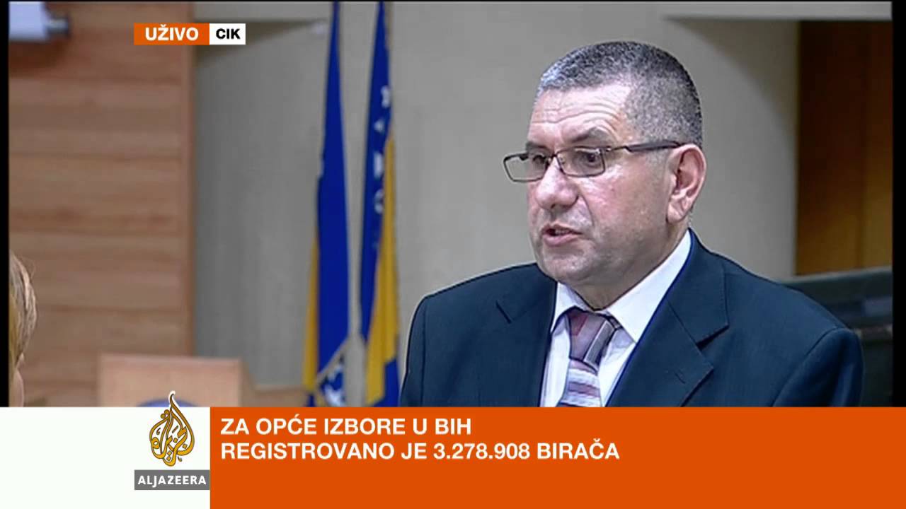 برانكو بيتريتش يتحدث عن العملية الانتخابية في البوسنة والهرسك