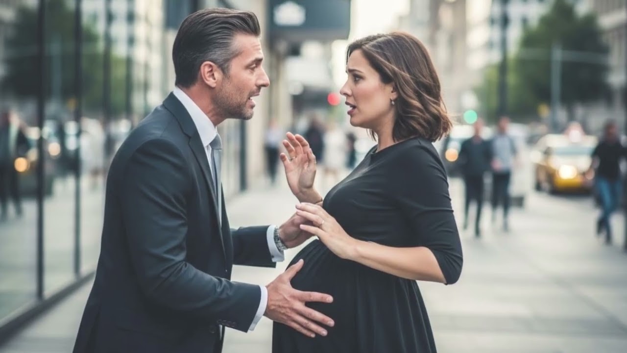 „Byłaś w ciąży i mi nie powiedziałaś?” – milioner widzi swoją byłą żonę miesiące po rozwodzie.