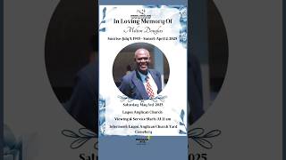 Milton Douglas | Funeral Announcement #obituariessvg