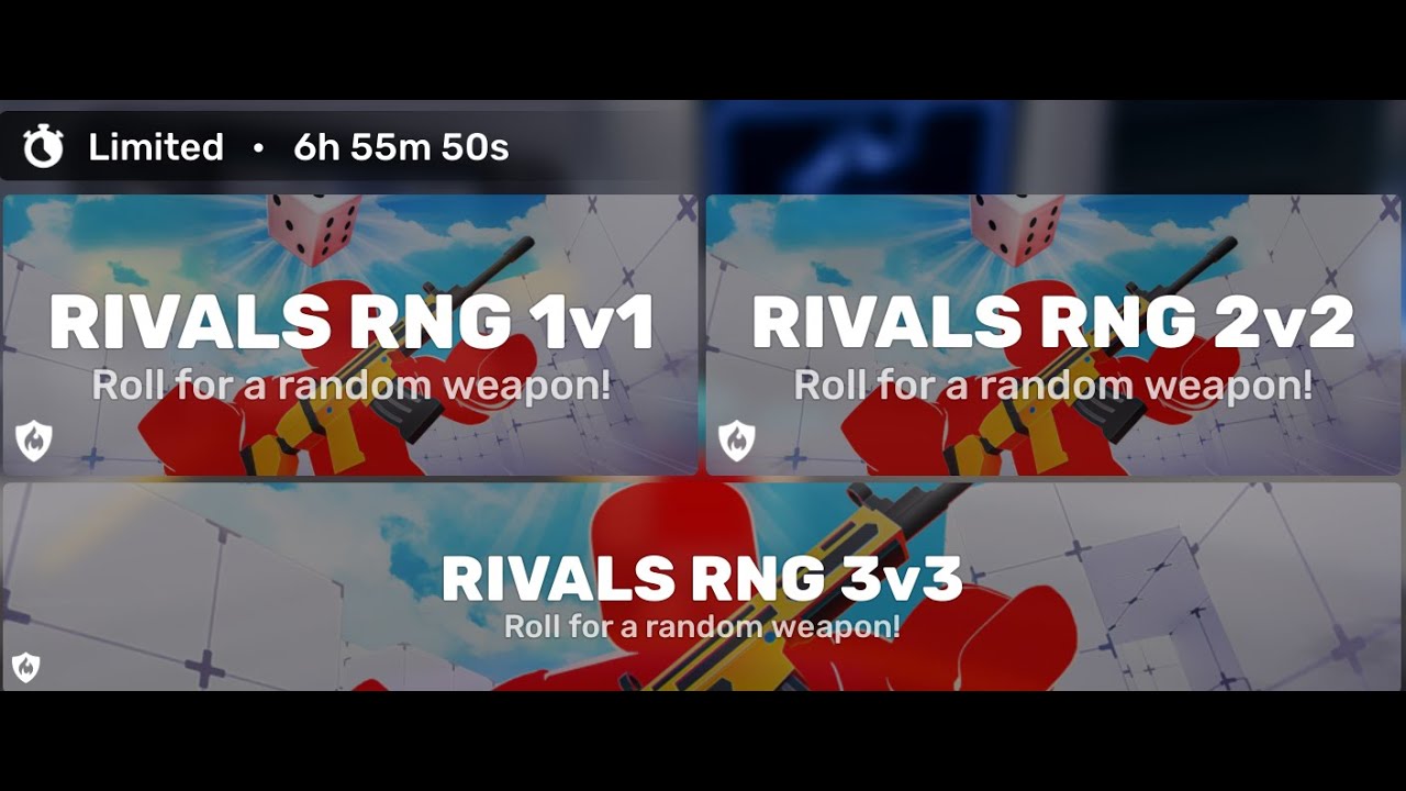 The Rivals RNG (return to the rng games?) - YouTube