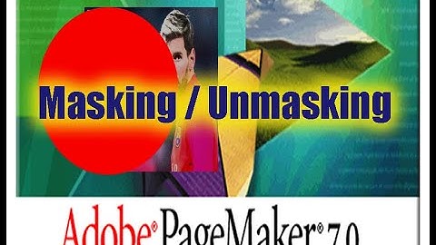 Mask Tool(Masking Tool) in Adobe PageMaker