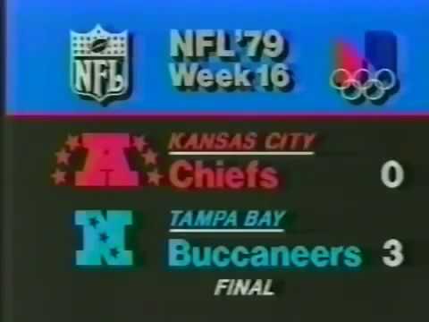1979 NFL '79 NBC - Highlights of Chiefs at Bucs (Rainstorm) - YouTube