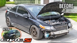 Restoration of a K20 Powered Honda Civic Si (Extremely Satisfying)