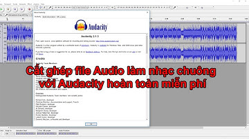 Dinh Studio | Hướng dẫn tải và cài đặt Audacity cắt ghép Audio
