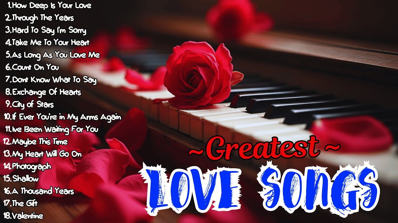 Unforgettable Memories Love Songs Playlist 70s 80s 90s - Best Sweet Romantic Collection For Her