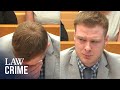 Accused Child Killer Cries During Testimony of Autopsy Photos
