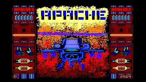 Apache Review for the Amstrad CPC by John Gage