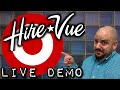 Hirevue Target Interview - Live Demo of Target Hirevue