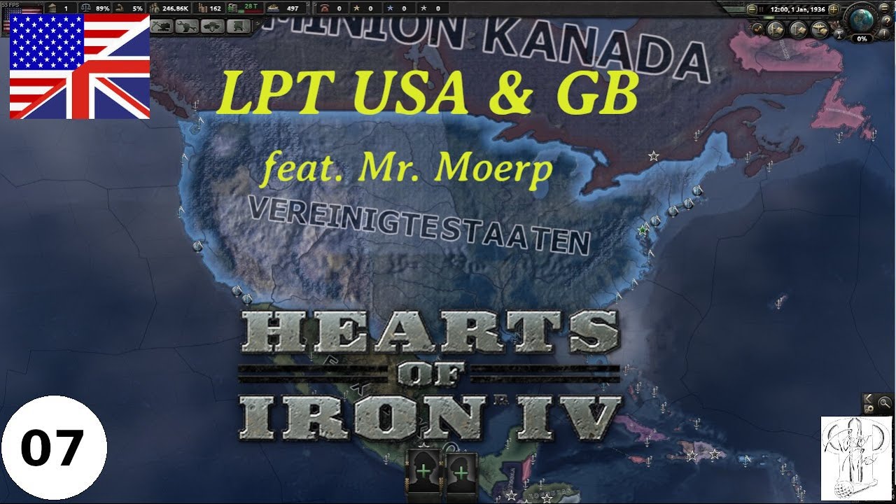 Let´s Play Together HOI4 feat. Mr. Moerp - USA & GB #7 - YouTube