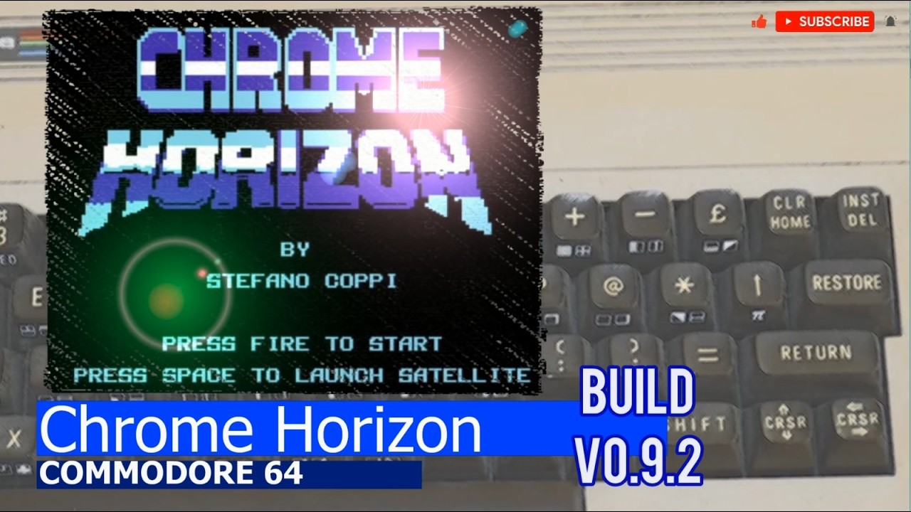 Commodore 64 -=Chrome Horizon=- v0.9.2 - YouTube