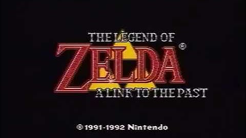 The Legend of Zelda: A Link to the Past - Nintendo Power Previews #7 segment