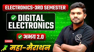 🔥Digital Electronics || One Shot || Electronics 3rd Semester || Important Questions || By- Rahul sir