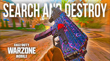 WARZONE MOBILE - SEARCH AND DESTROY GAMEPLAY 60 FPS ( MAX GRAPHICS )