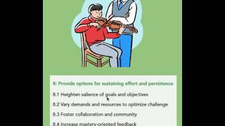 UDL Guidelines - Engagement Sustained Effort