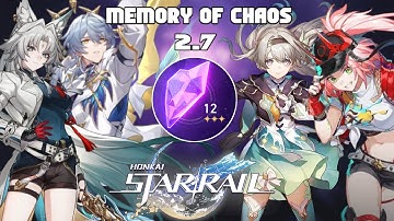 E0 FEIXIAO - SUNDAY & E1 FIREFLY E0 RAPPA - MEMORY OF CHAOS 2.7 STAGE 12 3 STARS - HONKAI: STAR RAIL