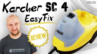 Karcher SC 4 EasyFix Review ► Is the steam cleaner worth it? ✅ Reviews 'Made in Germany'