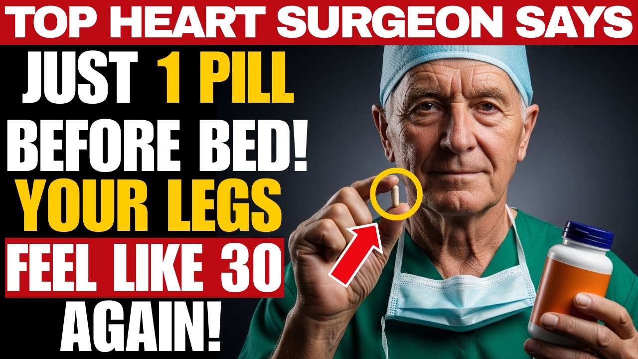 Over 70? Take THIS #1 Vitamin To Boost Blood Flow in Legs 1,000,000x | Senior Wellness