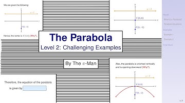 The Parabola (Level 2: Challenging Examples)