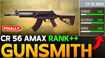 FINALLY!! GOT THE LEGENDARY CR 56 AMAX BEST GUNSMITH IN CALL PF DUTY MOBILE