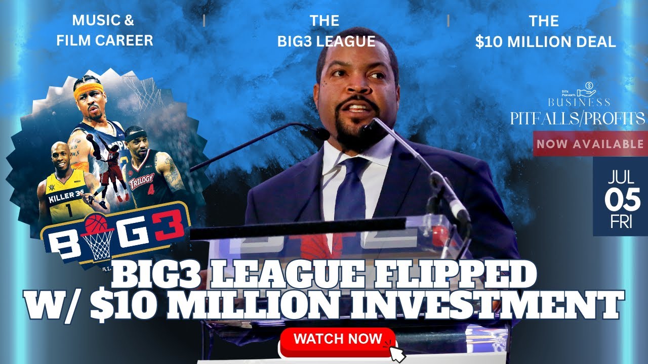 How Ice Cube Turned his BIG3 League Into a $10 Million Franchise - YouTube