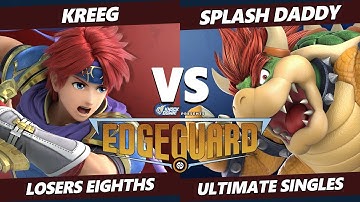 Edgeguard Top 8 - Kreeg (Roy) Vs. Splash Daddy (Wolf, Bowser) SSBU Ultimate Tournament