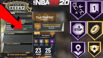 THE *NEW* FASTEST PLAYMAKING BADGE METHOD IN NBA 2K20! HOW TO GET PLAYMAKING BADGES IN UNDER 1 DAY
