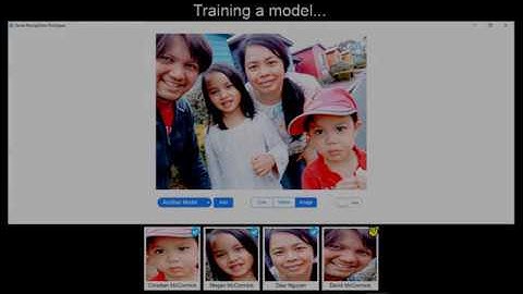Facial Recognition Prototype - Training a Model
