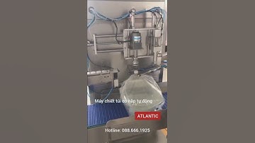 máy chiết túi có nắp tự động